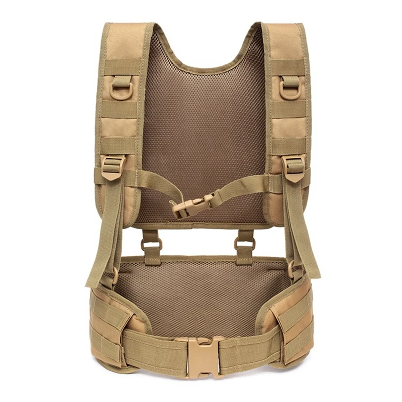 Tactical Belt Rigger - Detachable Tactical Vest Molle Chest Rig