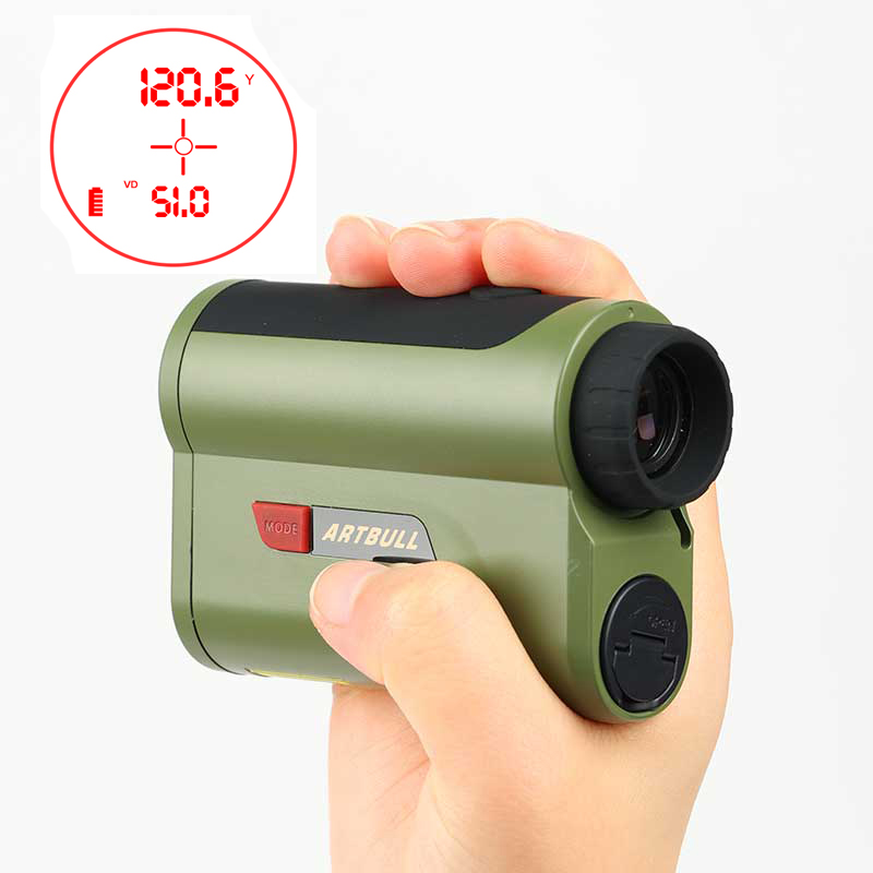 Rangefinder Laser Hunting - 7x Amplification OLED Red Display Laser