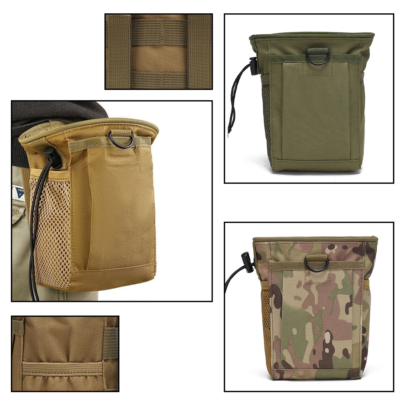 3-5L camouflage MOLLE bag recy - Camouflage Hunting Jacket ulasan dan harga