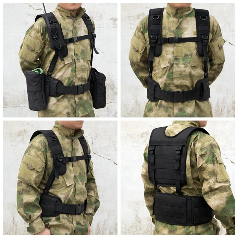 Detachable Tactical Vest Molle - Tactical Belt Rigger ulasan dan harga