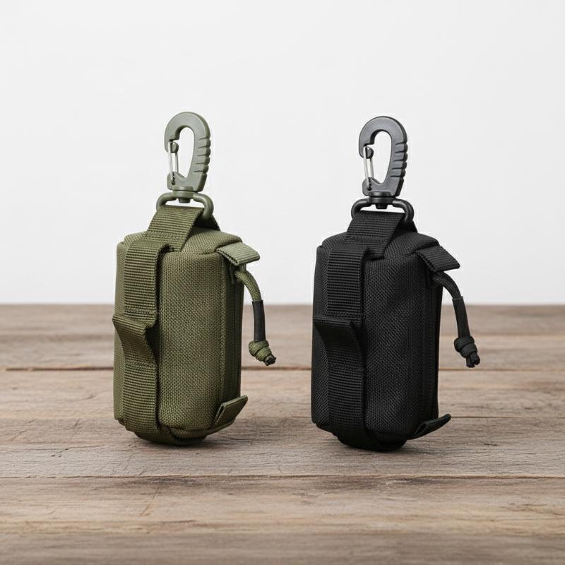 Outdoor EDC Pouch, Zipper Key  - Hunting Outdoors Card ulasan dan harga