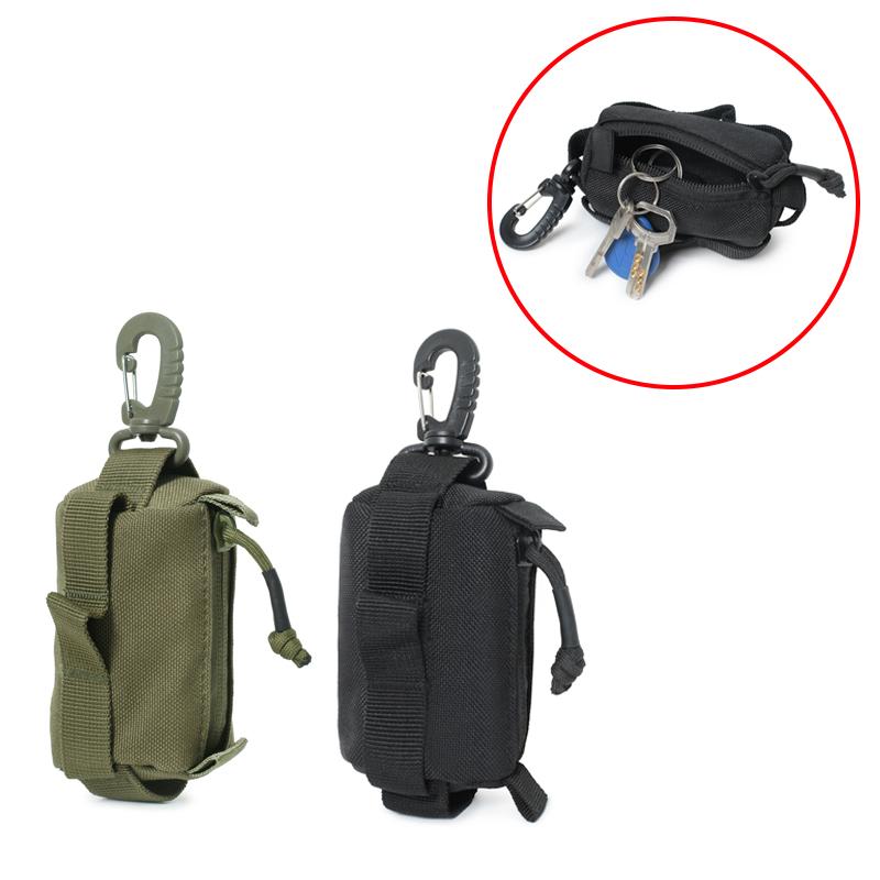 Outdoor EDC Pouch, Zipper Key  - Hunting Outdoors Card ulasan dan harga