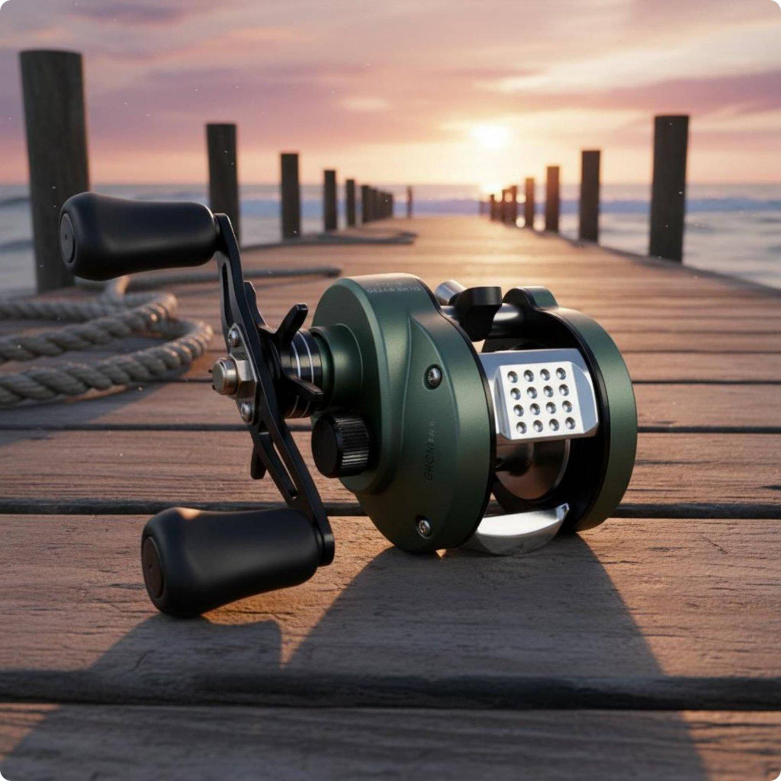High Drag Fishing Reel Metal F - Outdoor Hunting Gear Store ulasan dan harga