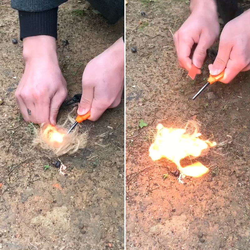 Outdoor Survival Flint Fire St - Fire Starter Waterproof ulasan dan harga
