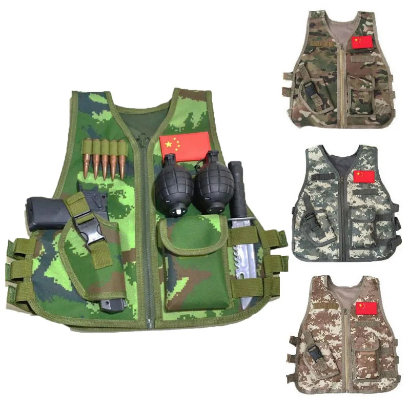 Kids Camouflage Sniper Vest Ch - Camouflage Hunting Jacket ulasan dan harga