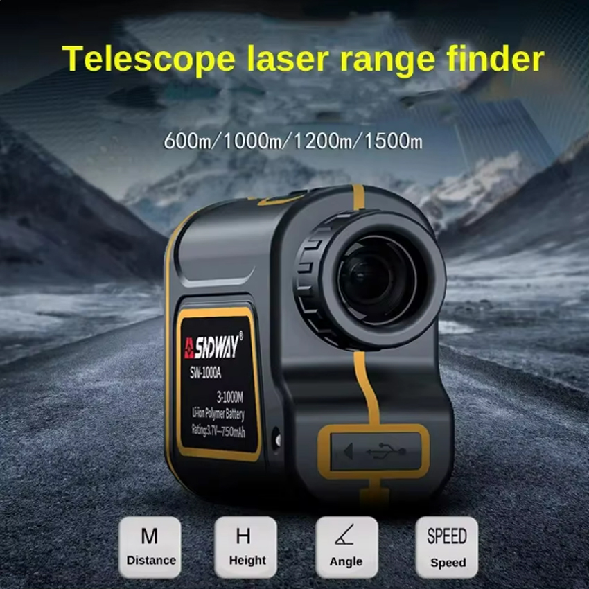 Telescope Laser Range Finder 6 - Rangefinder Laser Hunting ulasan dan harga