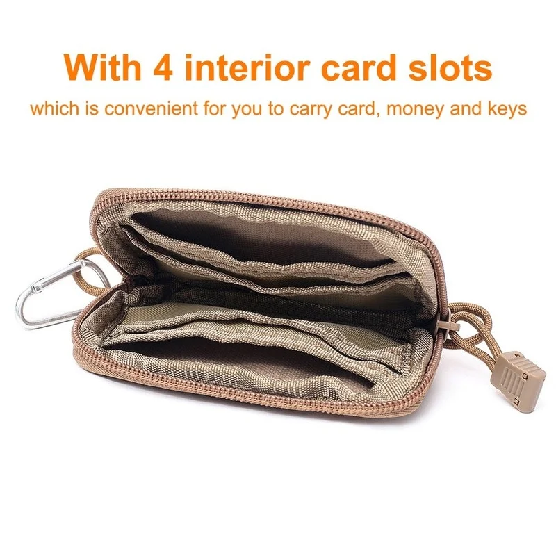 Tactical Wallet Card Bag Water - Hunting Outdoors Card ulasan dan harga