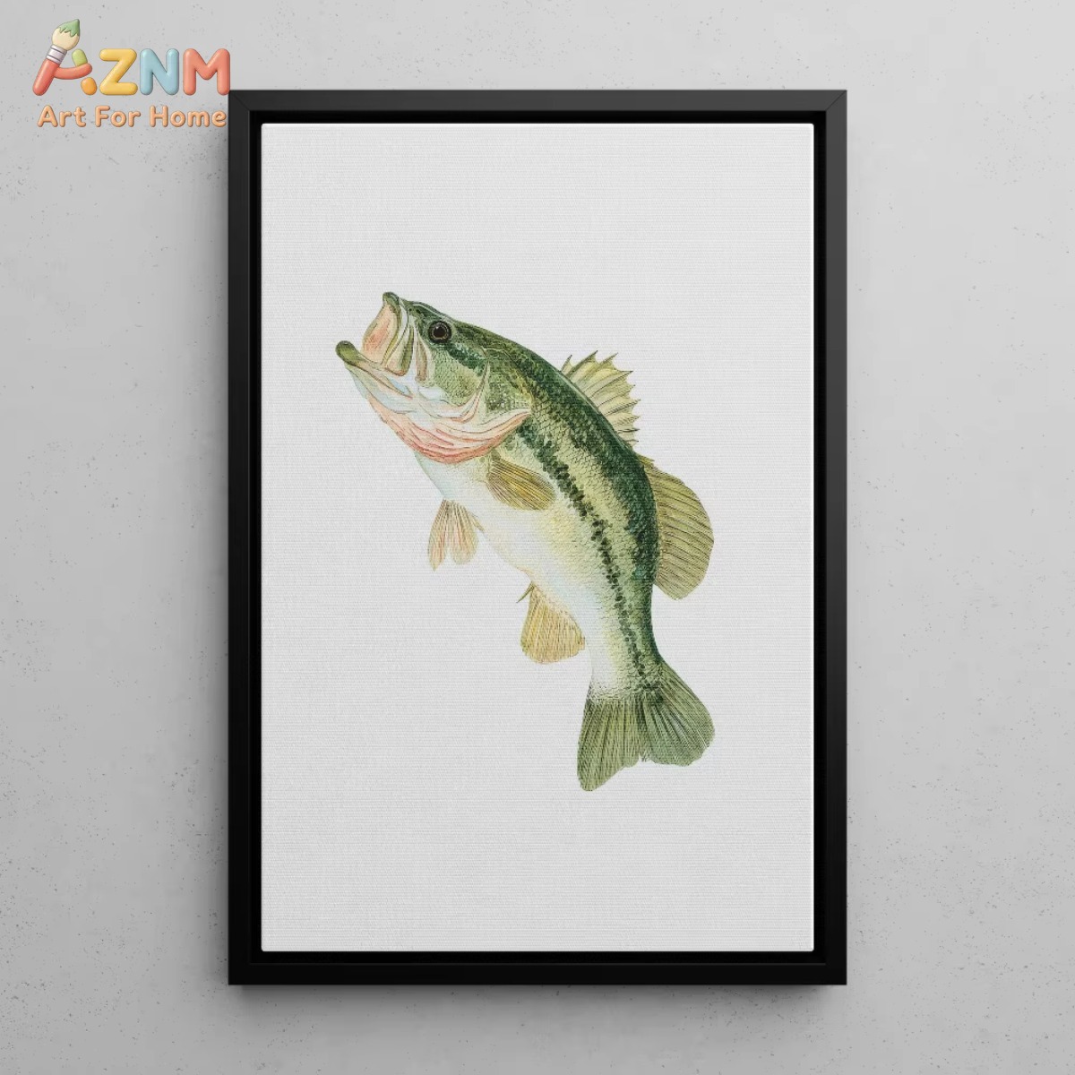 AZNM Watercolor Hunting and Fi - Hunting Outdoor Decor ulasan dan harga