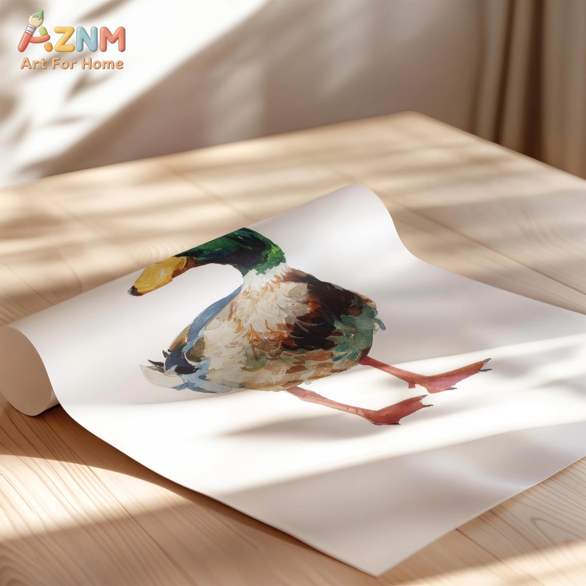 AZNM Watercolor Hunting and Fi - Hunting Outdoor Decor ulasan dan harga