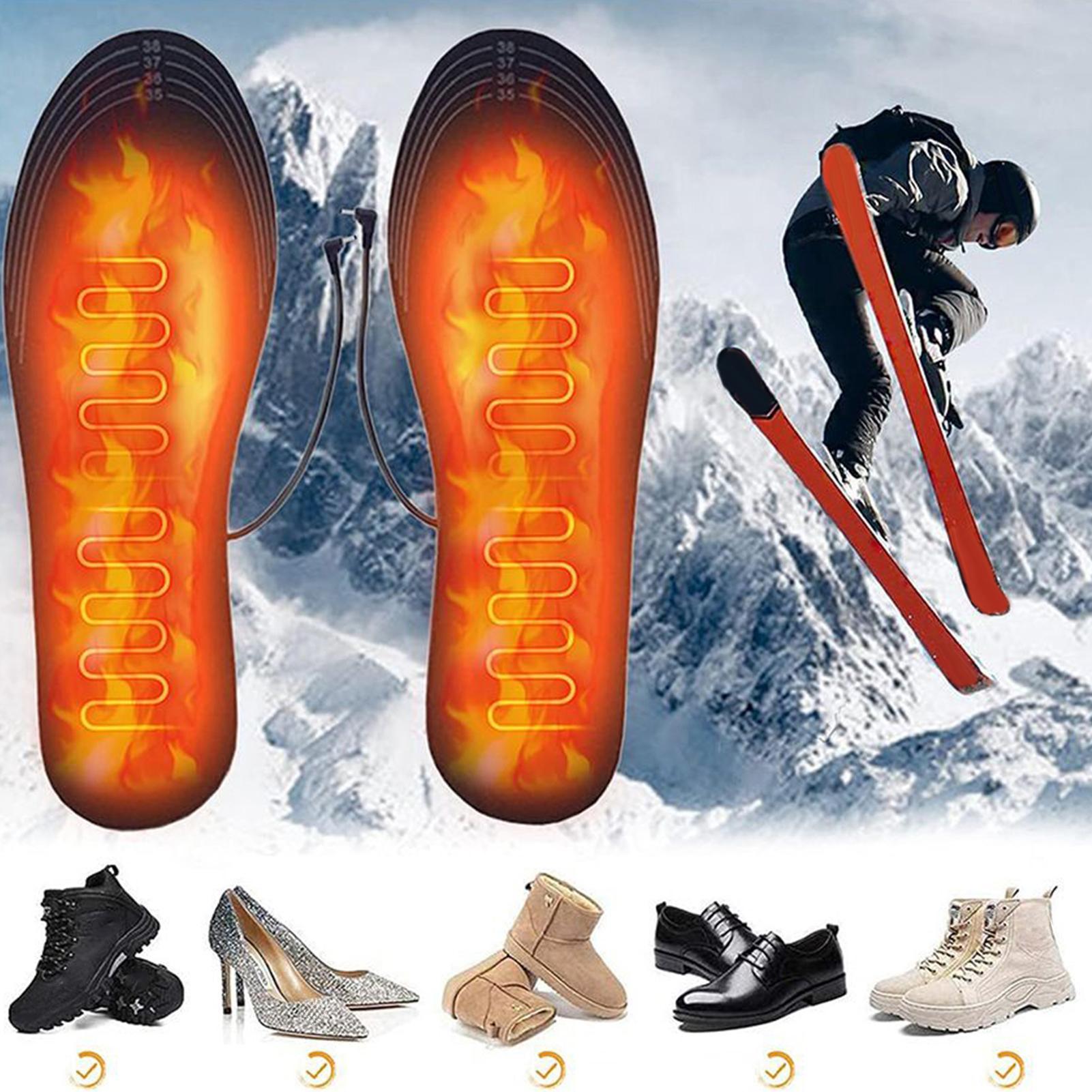 Heated Shoe Insoles Reusable U - Hunting Boot Insole ulasan dan harga