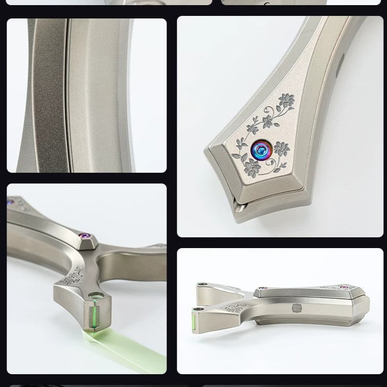 All Titanium Alloy Carved Slin - Hunting Outdoors Card ulasan dan harga