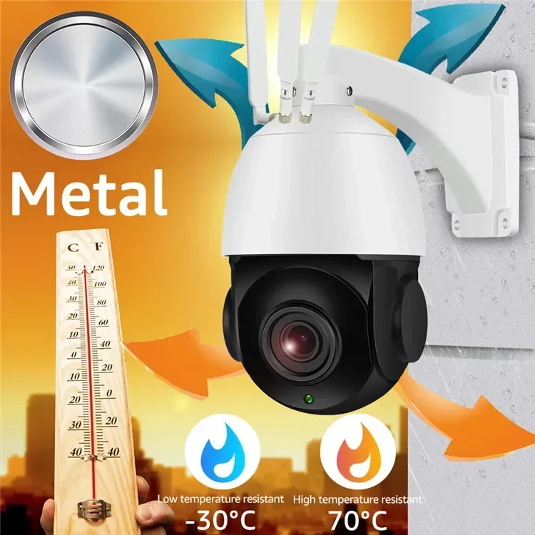 5MP Wireless 30X Zoom PTZ 1080 - Outdoor Hunting Camera Wireless ulasan dan harga