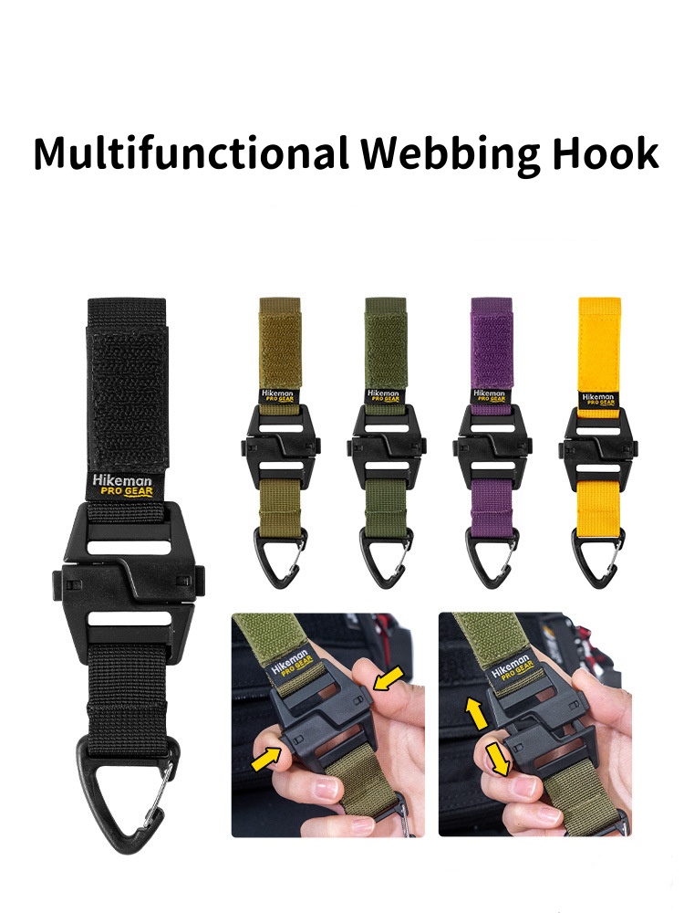Multifunctional Webbing Hook S - Tactical Belt Rigger ulasan dan harga