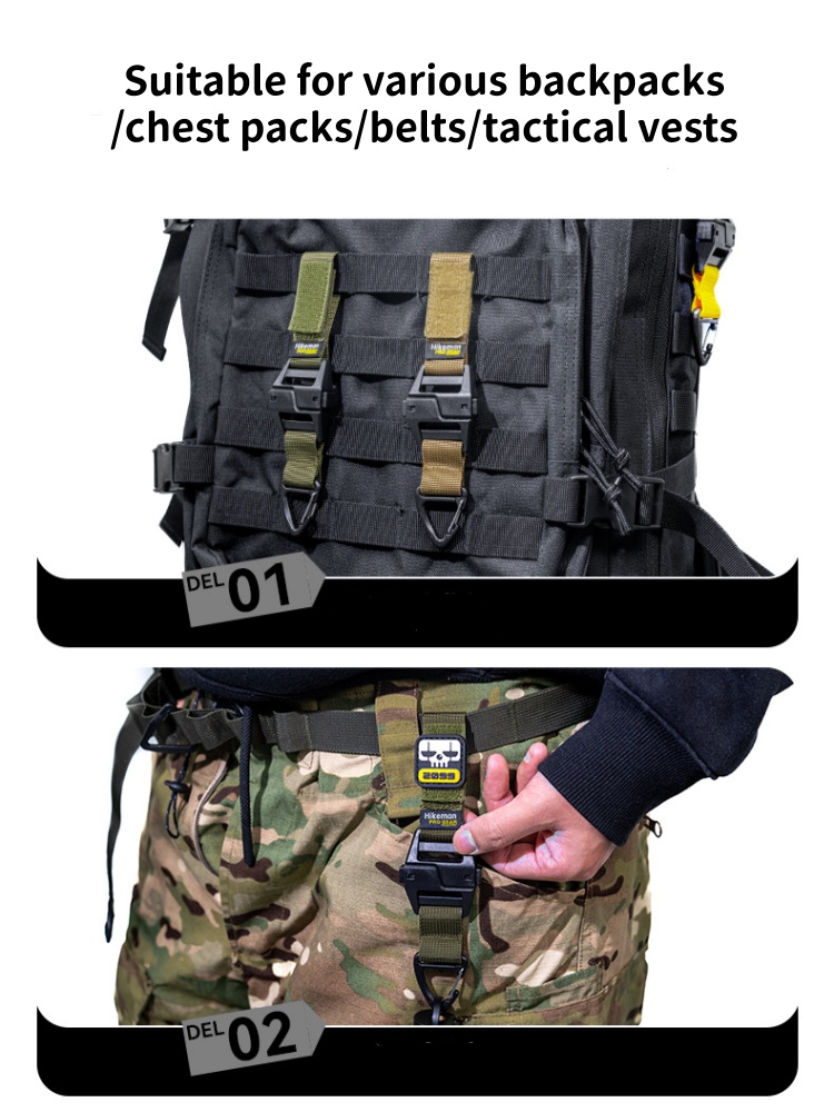 Multifunctional Webbing Hook S - Tactical Belt Rigger ulasan dan harga
