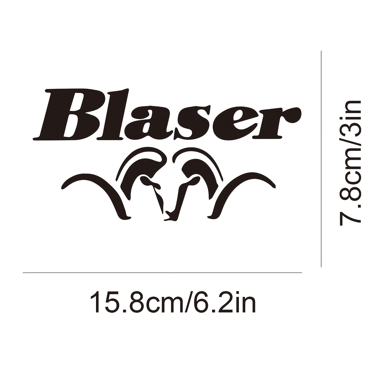 1PC Blaser Waterproof Vinyl St - Hunting Outdoor Decor ulasan dan harga