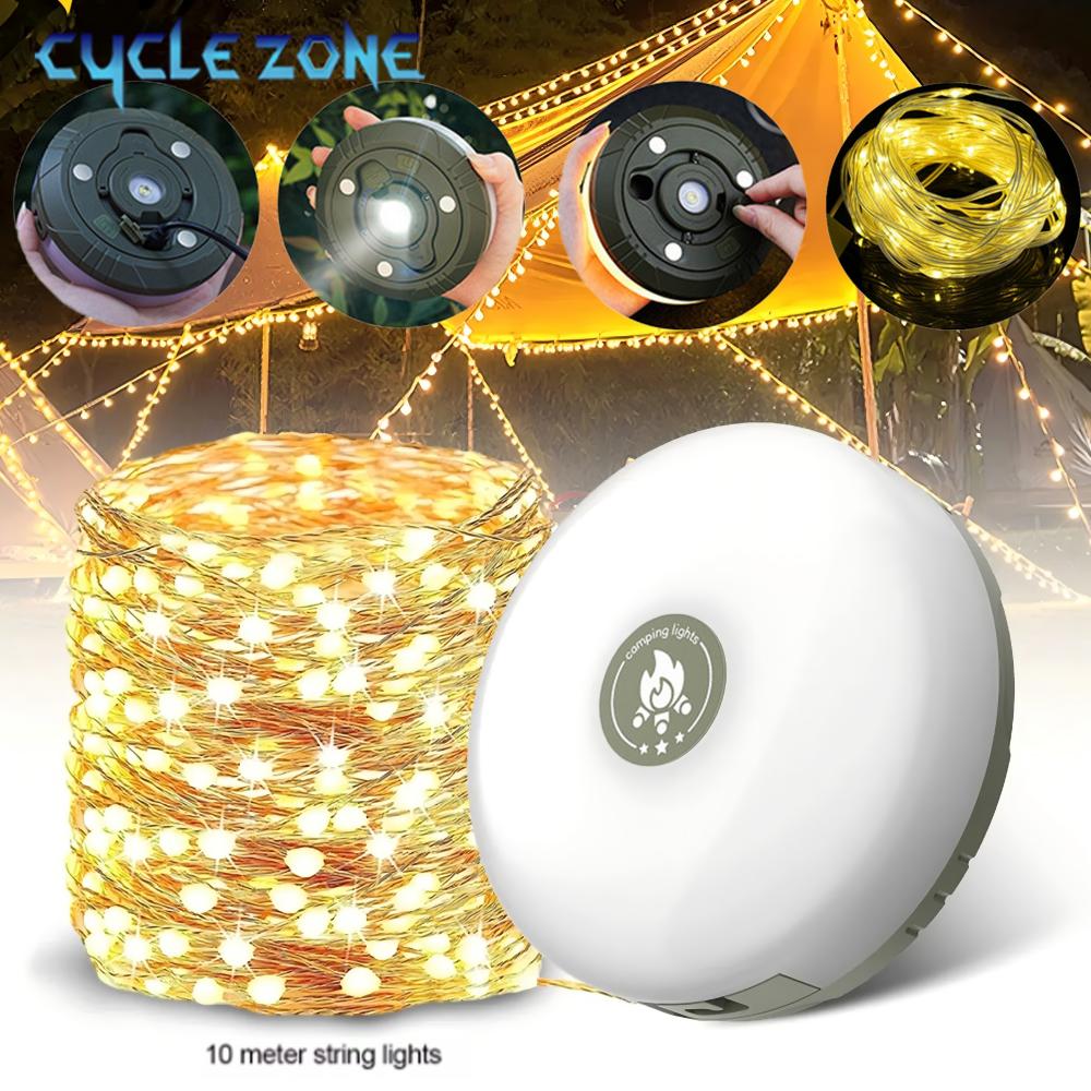 LED Camping Lamp with Reel Str - Hunting Outdoor Decor ulasan dan harga
