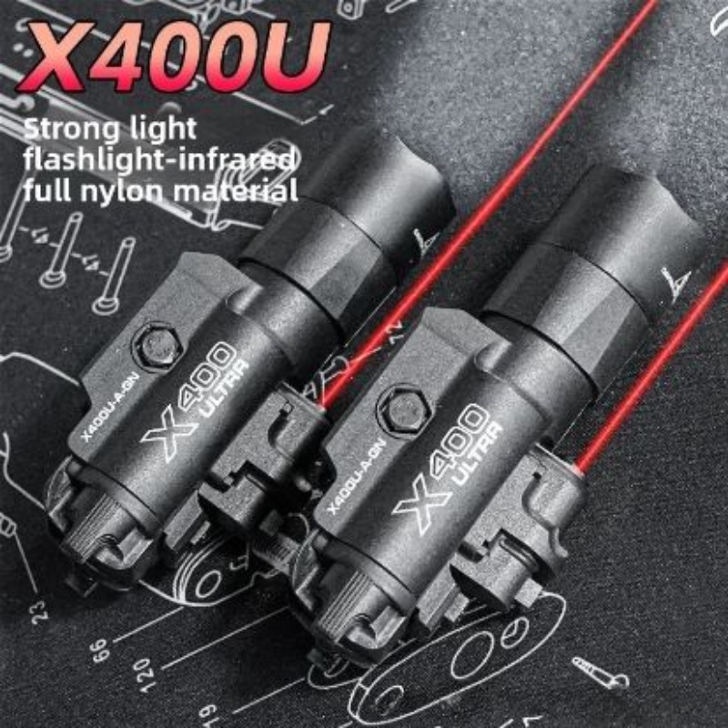 Nylon X400U Two-in-one Flashli - Is Hunting Outdoor Recreation ulasan dan harga