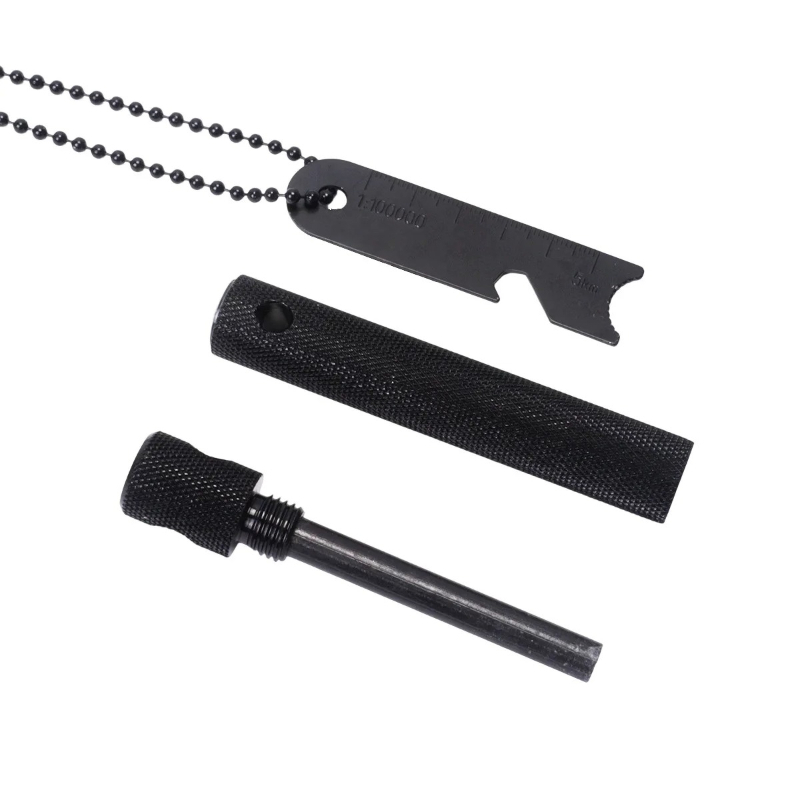 Magnesium Rod with Compass - W - Fire Starter Waterproof ulasan dan harga