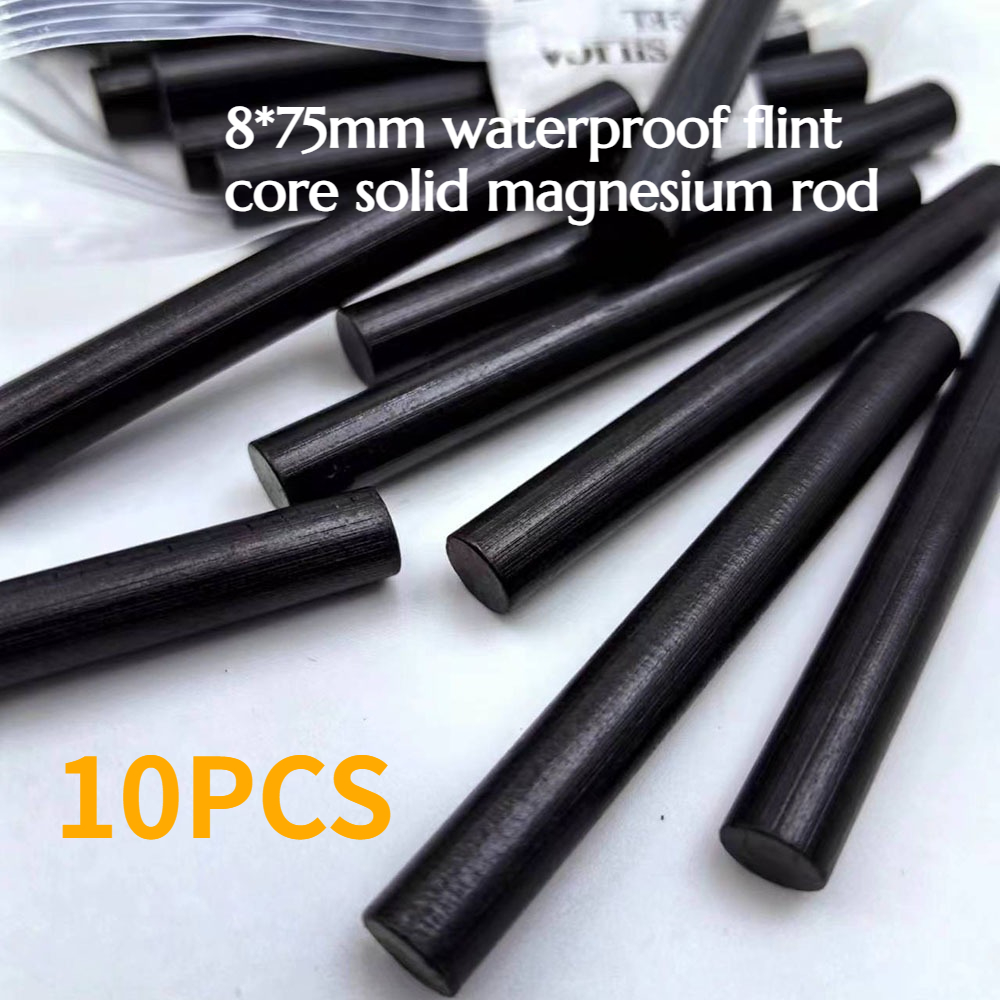 10PCS 8*75mm Waterproof Flint  - Fire Starter Waterproof ulasan dan harga