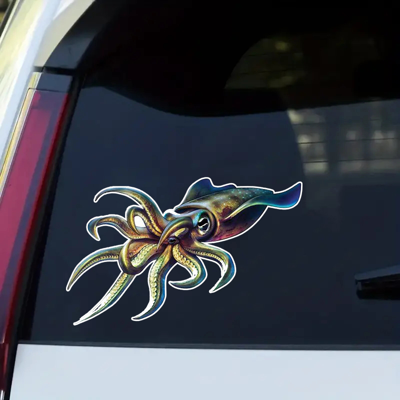 J518# Cartoon Car Sticker Squi - Hunting Outdoor Decor ulasan dan harga