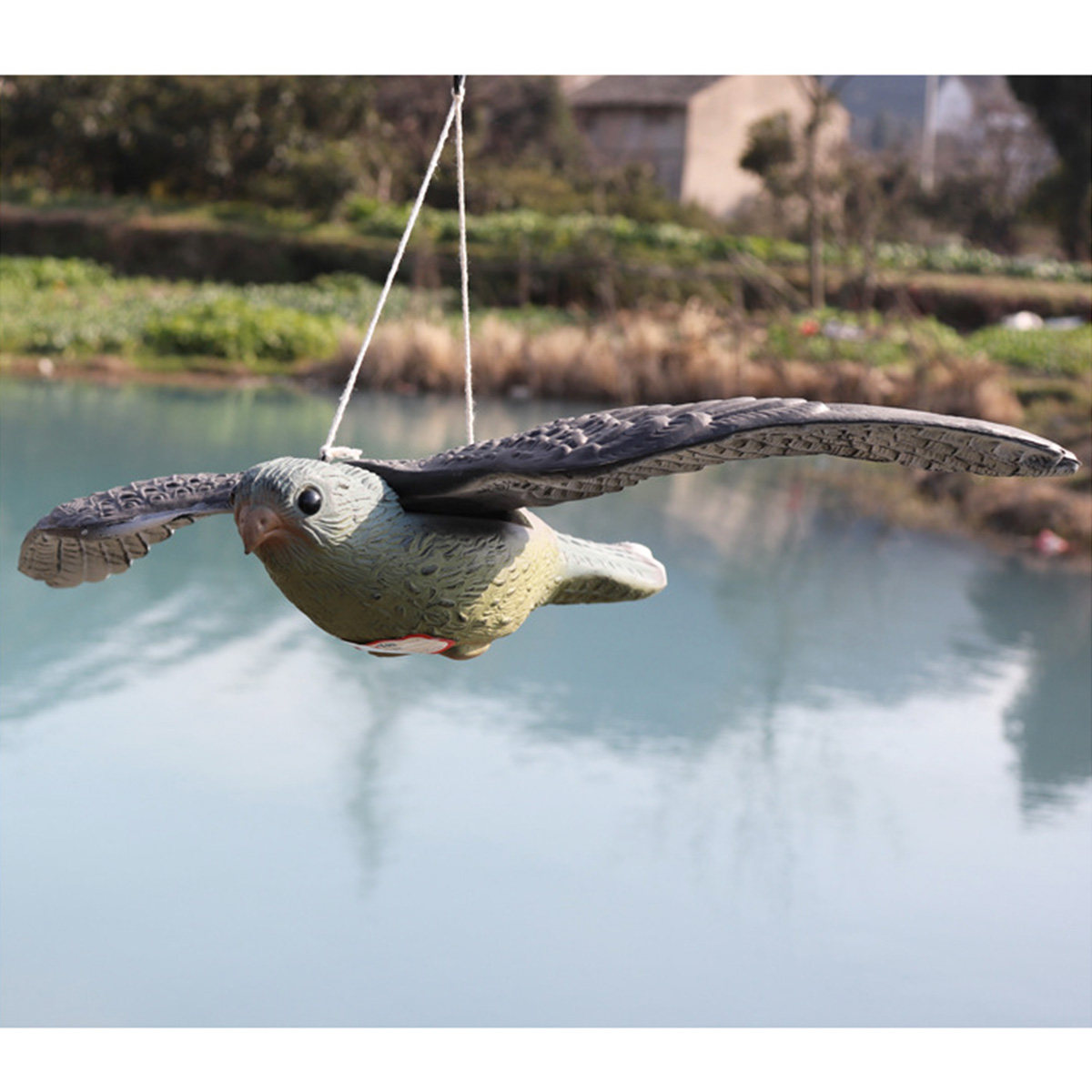 1Pcs Lifelike Plastic Bird Scu - Hunting Outdoor Decor ulasan dan harga