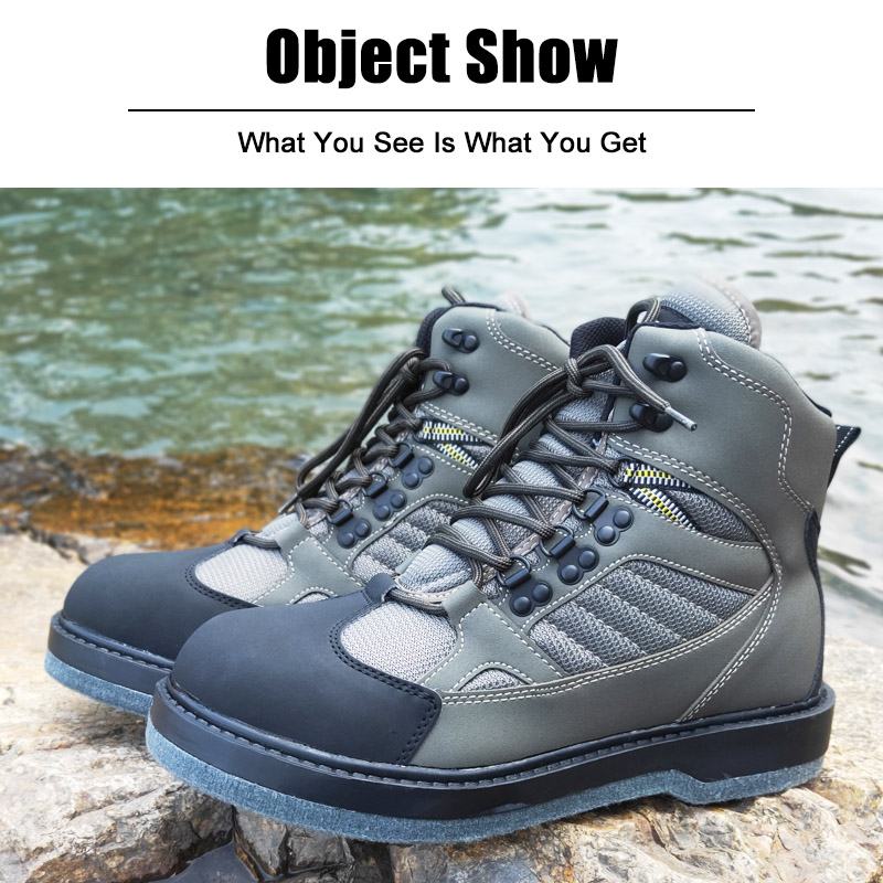 Men Fishing Shoes Wading Fishi - Hunting Boot Insole ulasan dan harga