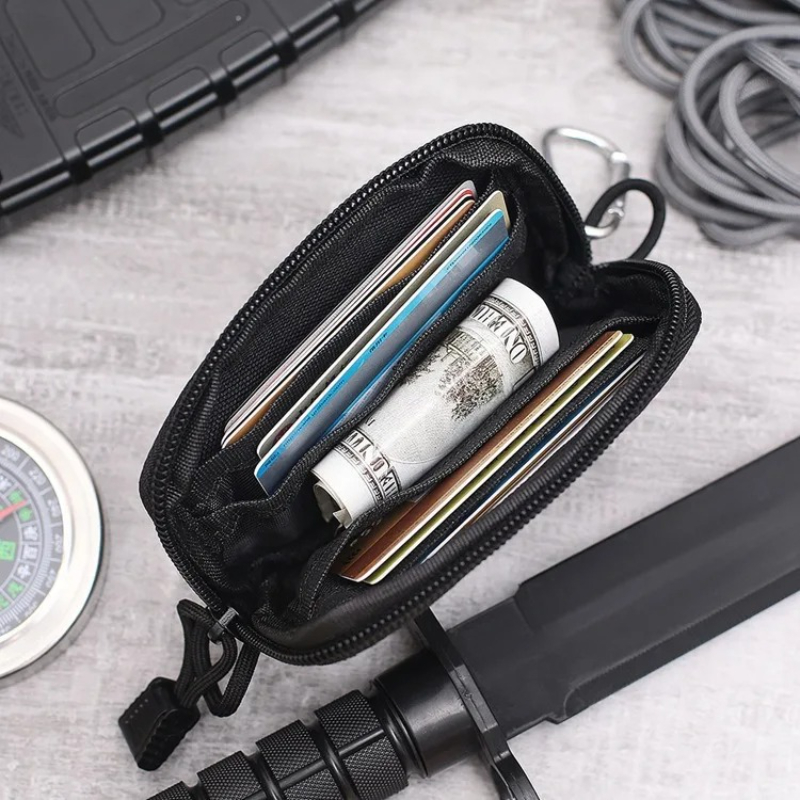 Tactical EDC Pouch Outdoor Key - Hunting Outdoors Card ulasan dan harga