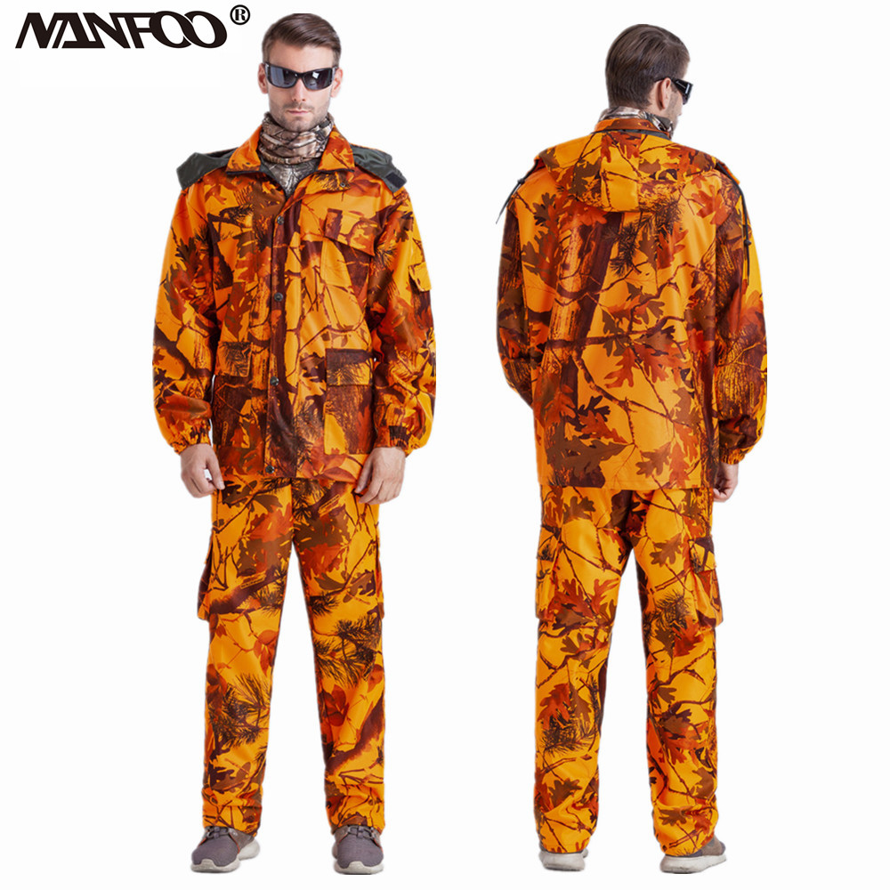Outdoor Men's Blaze Orange Bio - Camouflage Hunting Jacket ulasan dan harga