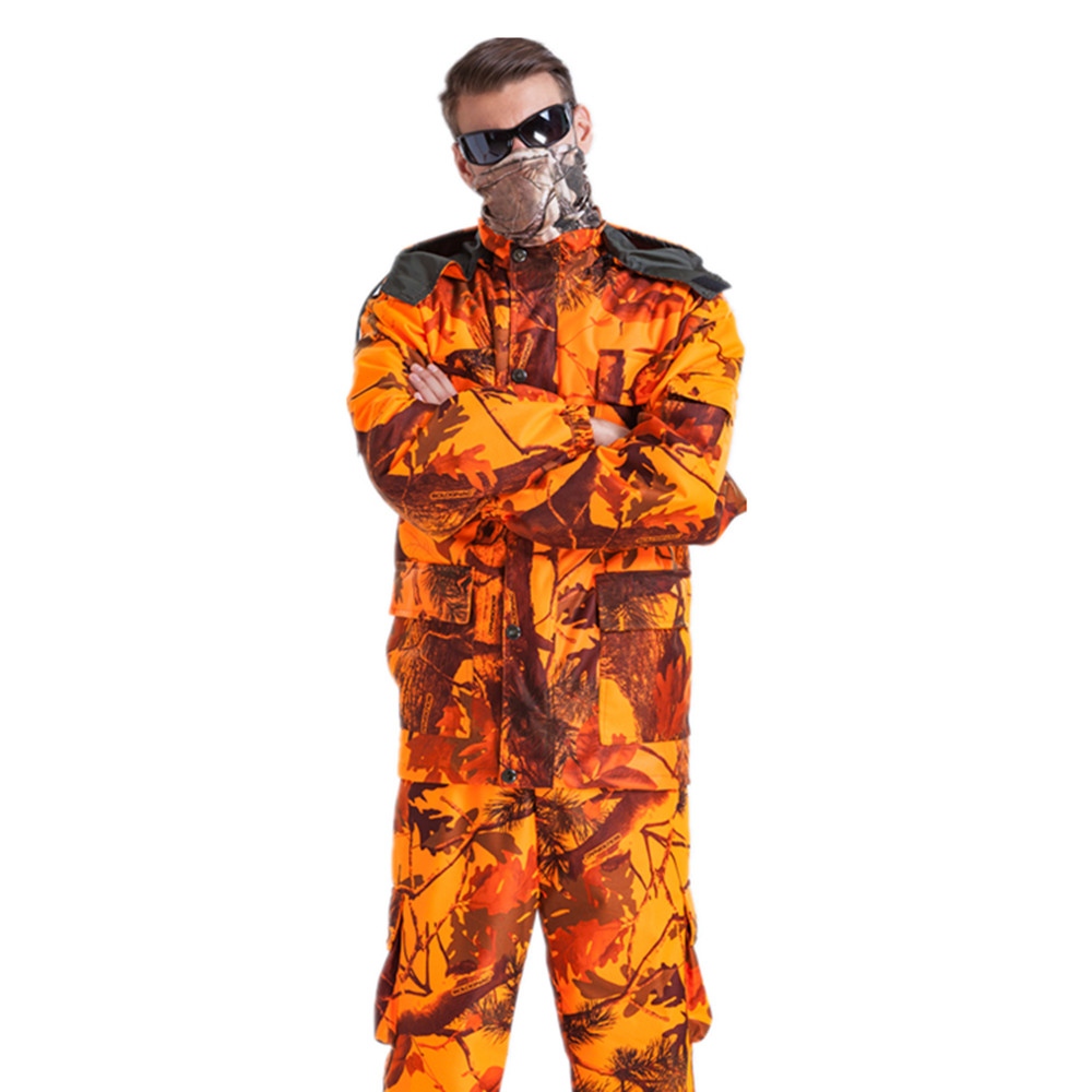 Outdoor Men's Blaze Orange Bio - Camouflage Hunting Jacket ulasan dan harga