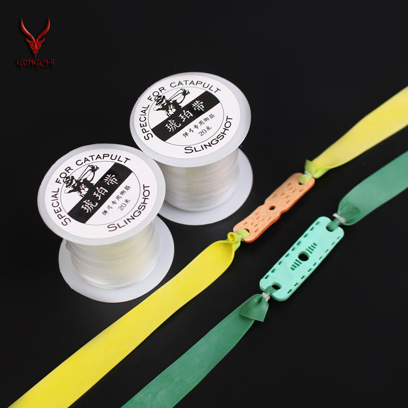 Amber Belt Tied Tendon Slingsh - Hunting Outdoors Card ulasan dan harga