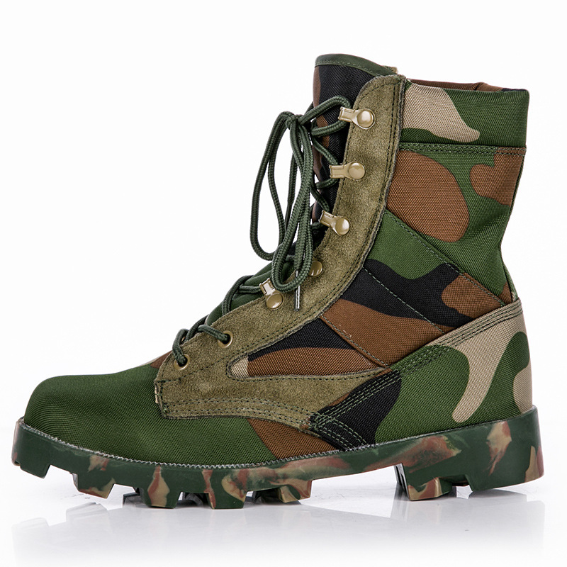 Camouflage Ankle Boots Men Out - Hunting Boot Insole ulasan dan harga