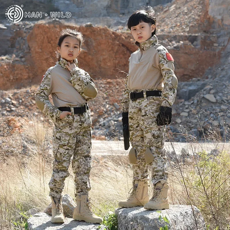 Kids Tactical Uniform Hunting  - Camouflage Hunting Jacket ulasan dan harga