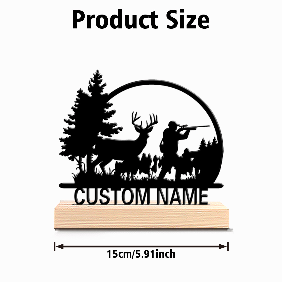 1pc Fashion ersonalized Custom - Hunting Outdoor Decor ulasan dan harga
