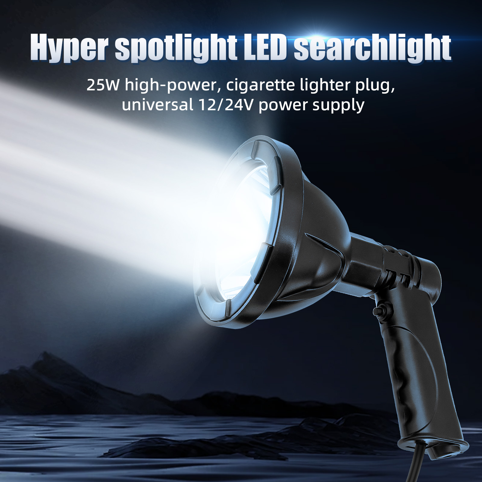 100W 4inch High Power Handheld - Outdoor Hunting Vehicle ulasan dan harga