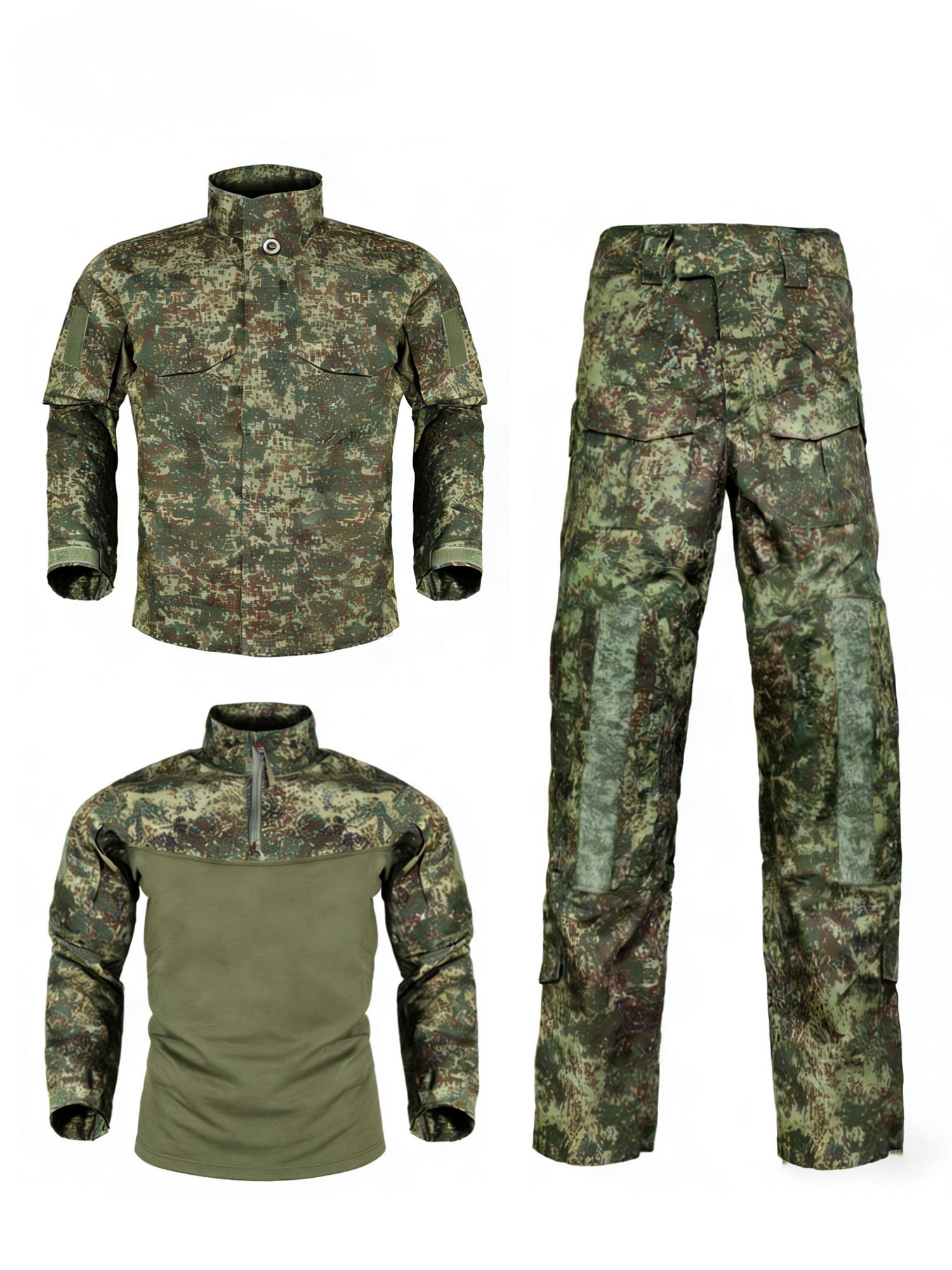 Russian Camouflage Suit Set, F - Camouflage Hunting Jacket ulasan dan harga
