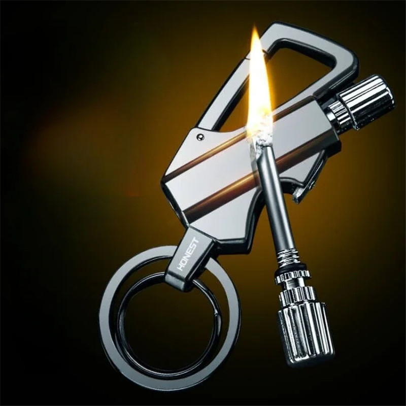 Outdoor Metal Portable Lighter - Fire Starter Waterproof ulasan dan harga