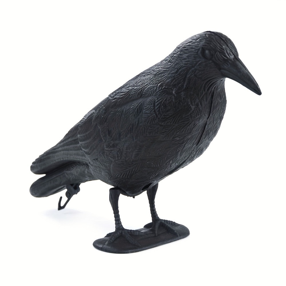 Outdoor Black Life Size Crow R - Hunting Outdoor Decor ulasan dan harga