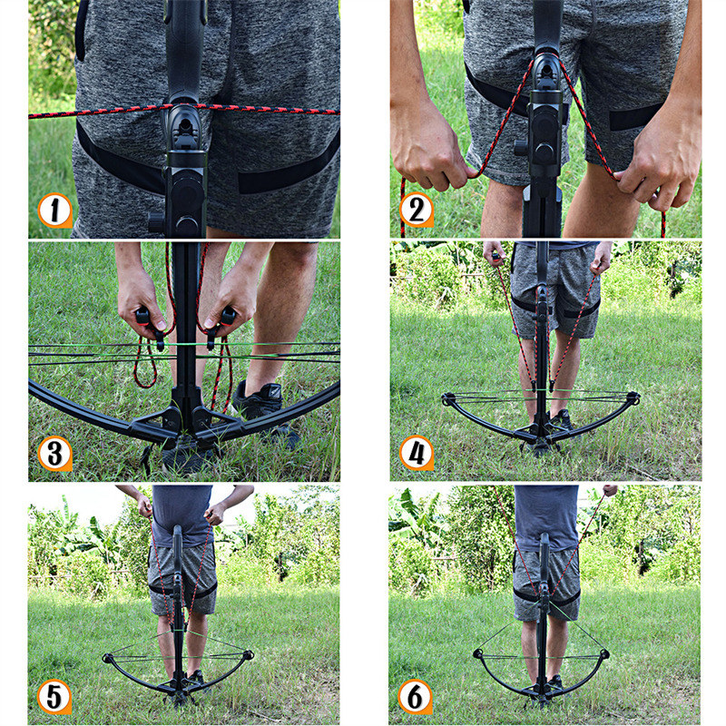 Durable Double Handle Crossbow - Is Hunting Outdoor Recreation ulasan dan harga