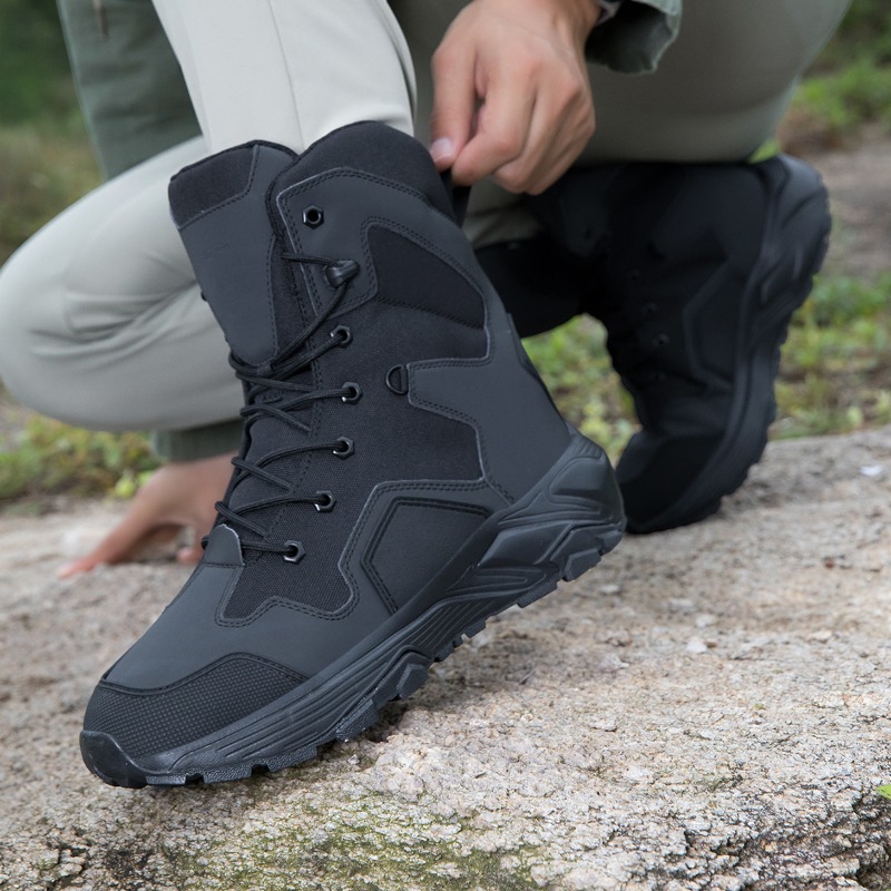 Men Tactical Boots Lace Up Wil - Wildman Hunting & Outdoor Nelspruit ulasan dan harga