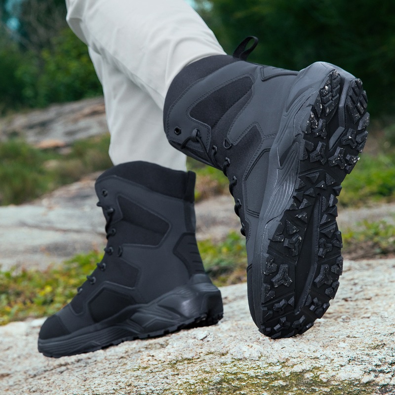 Men Tactical Boots Lace Up Wil - Wildman Hunting & Outdoor Nelspruit ulasan dan harga
