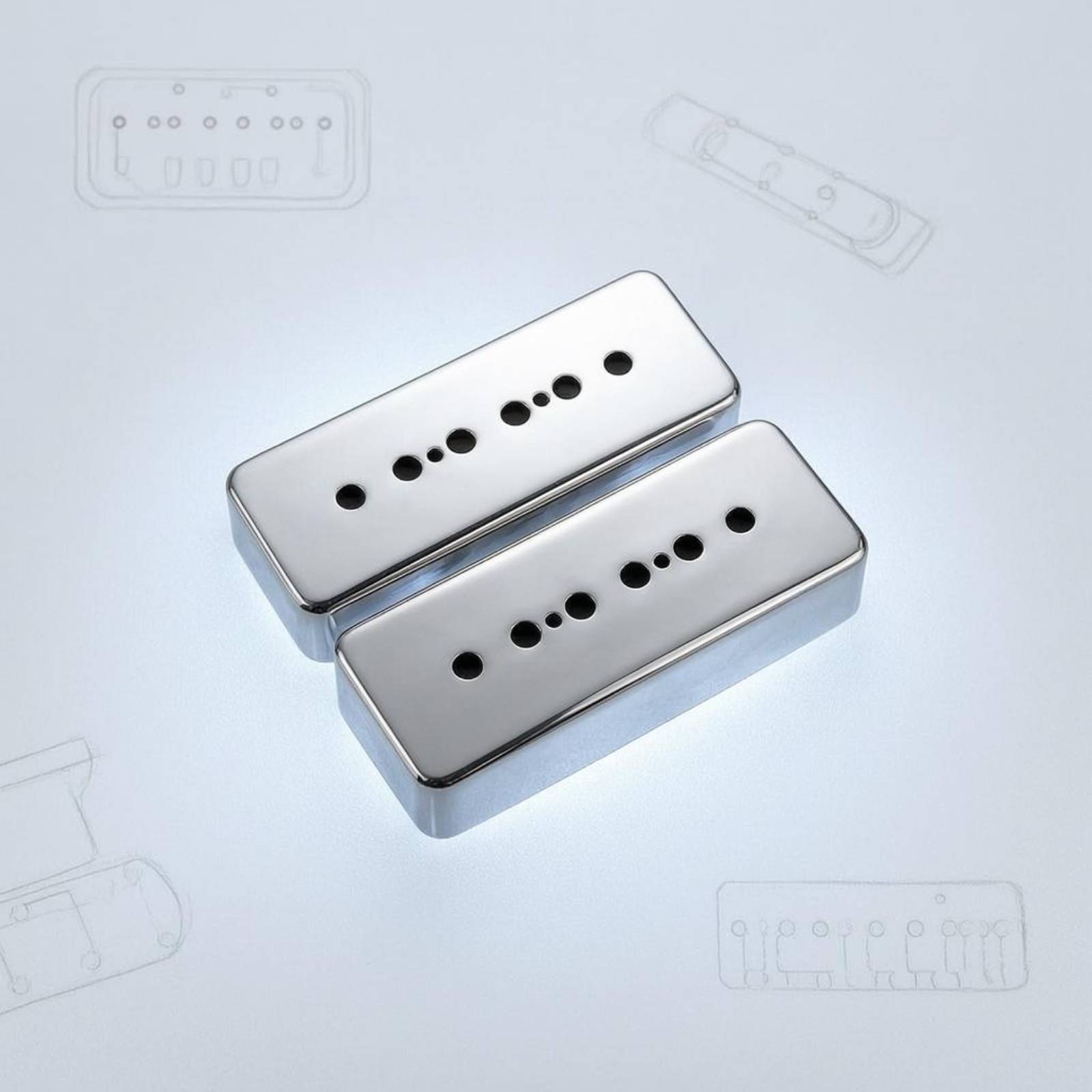 Brass Guitar Pickup Cover Pole - Outdoor Hunting Gear Store ulasan dan harga