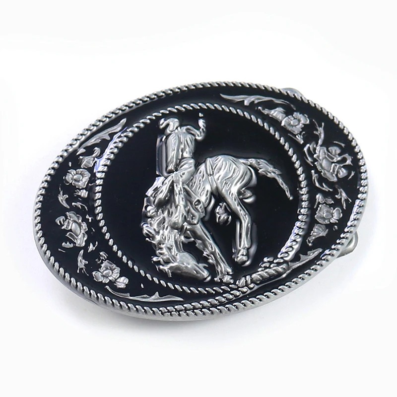 Black Ellipse Belt Buckle Stai - Hunting Outdoor Decor ulasan dan harga