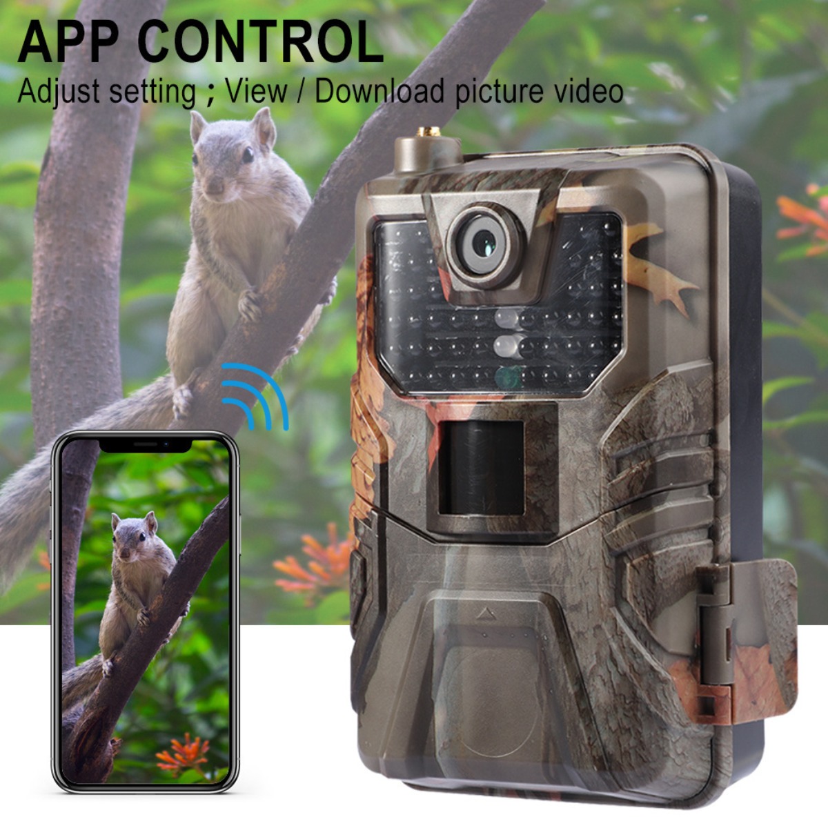 4K Outdoor Wifi Hunting Camera - Outdoor Hunting Camera Wireless ulasan dan harga