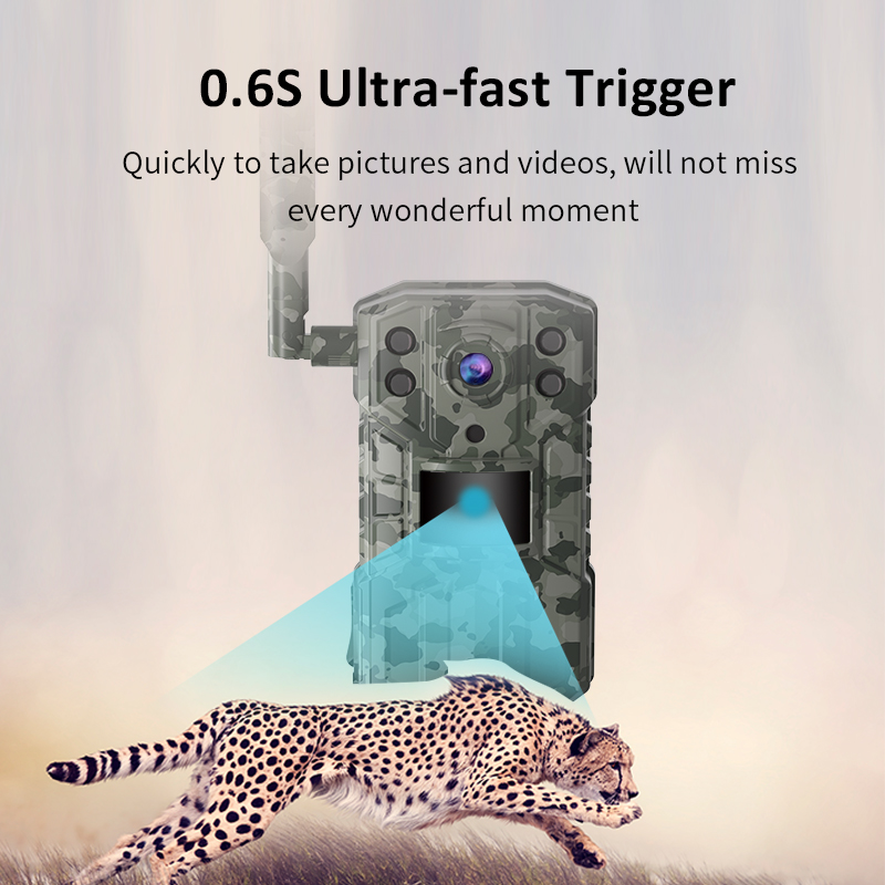 2K Support Solar Powered Lithi - Outdoor Hunting Camera Wireless ulasan dan harga
